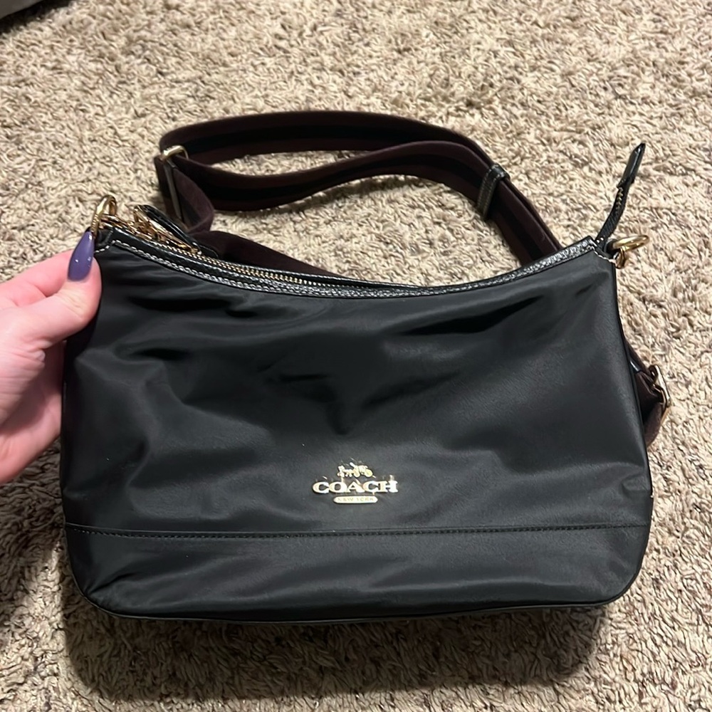 Coach crossbody nylon handbag